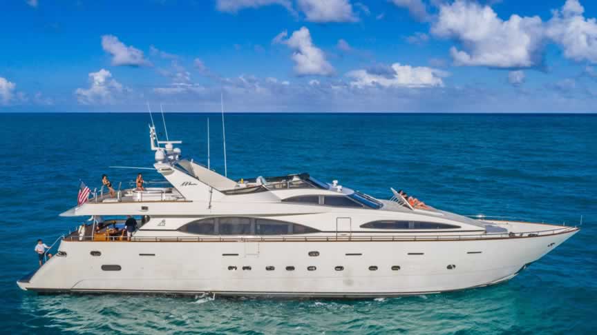 100 Ft Yacht Rental Miami