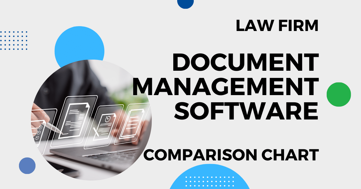 Best Document Management Systems for Law Firms