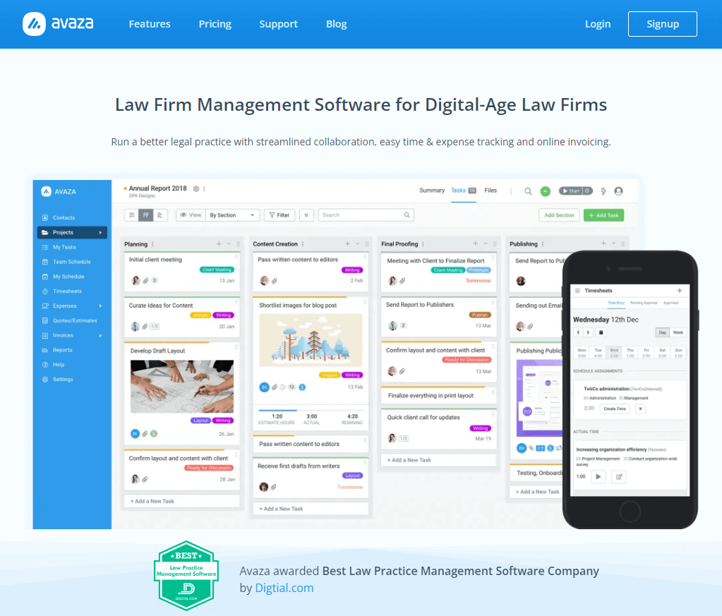 Best Legal Project Management Software